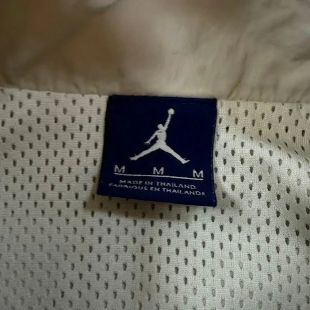 Jordan Air Tinker Hatfield Flight Track Jacket Mens‎ Medium Navy White Zip